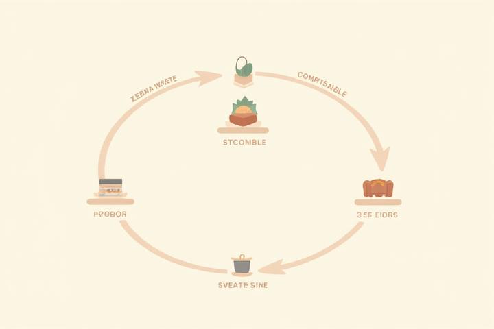Infographie des pratiques écoresponsables chez Gourmandise Velours