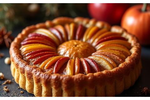 Pâtisseries automnales aux couleurs chaudes, avec citrouille, pomme et épices.